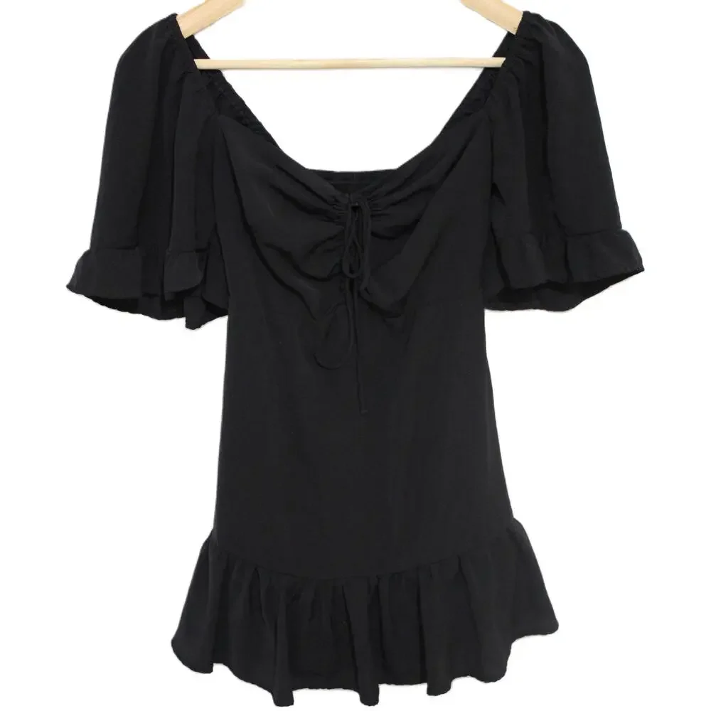 short casual black dress Ovard Mini - 14 and effortlessly polished all S26VP Turilly Winter Dresses for Color:RoseGold (RosyBrown)